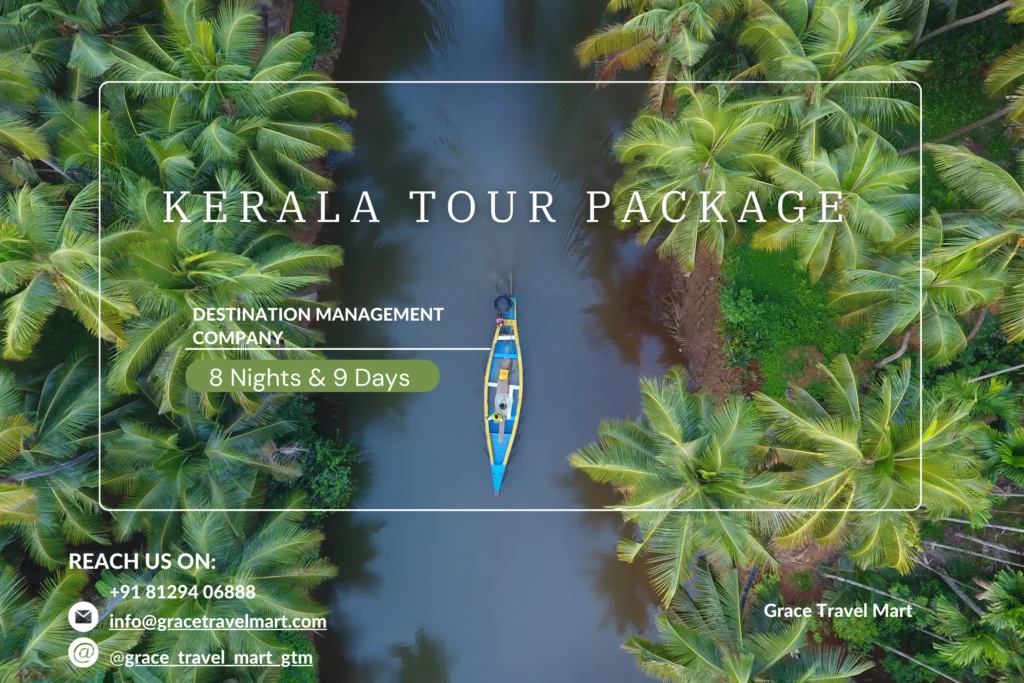 Kerala tour package 8 nights and 9 days
